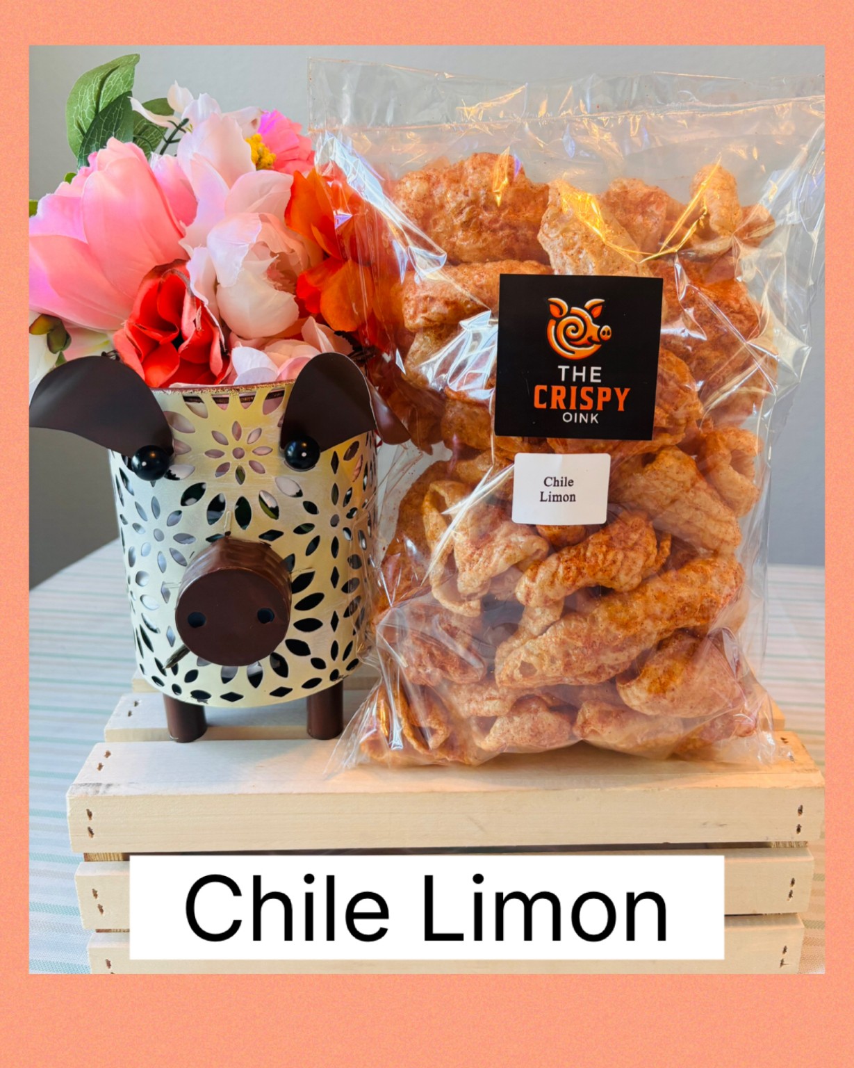 Chile Limón pork skins